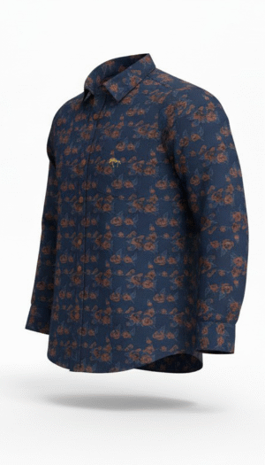 Midnight Flora Shirt