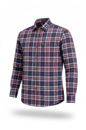 Navy Tartan Classic Shirt