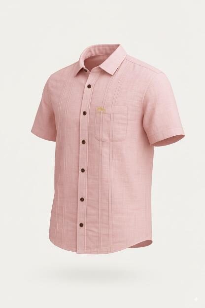Pink Serenity Short Sleeve Shirt