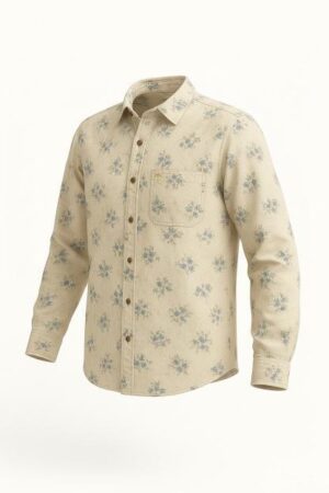 Sand Blossom Floral Shirt