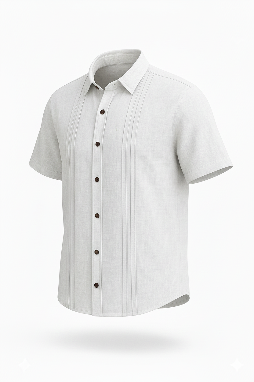 Snowdrift Linen Short Sleeve